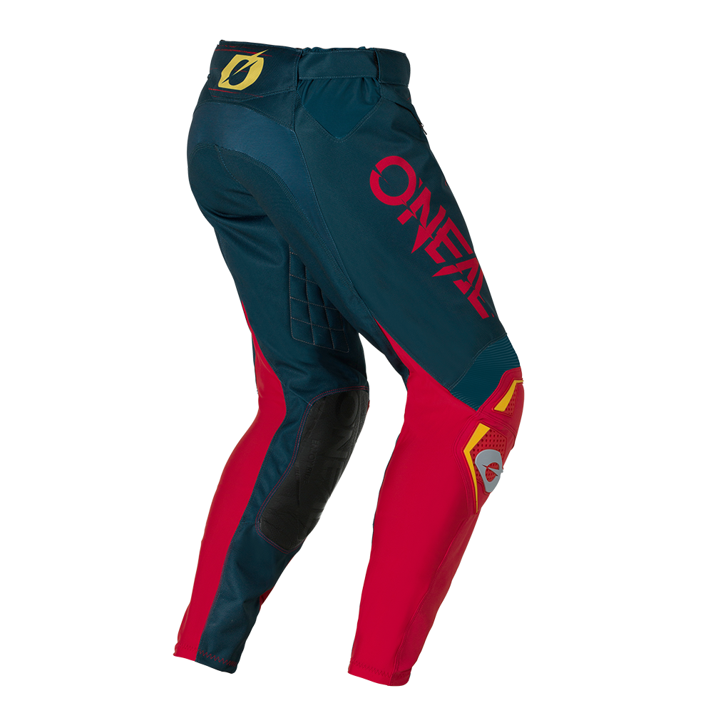 Мотокрос брич O'NEAL HARDWEAR SWIPE NAVY BLUE/RED V.26 — снимка 2