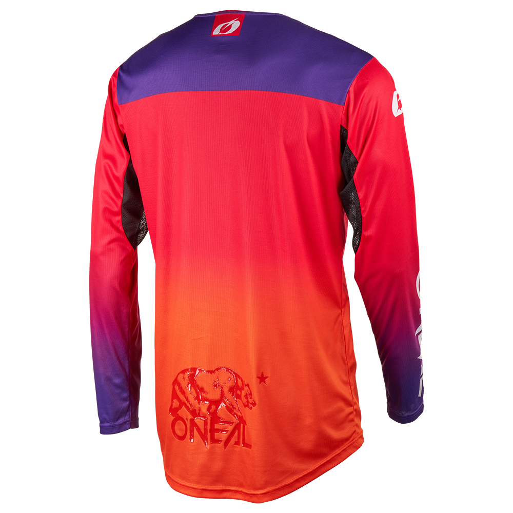 Мотокрос блуза O'NEAL MAYHEM HEXX ORANGE/PURPLE V.26 — снимка 2