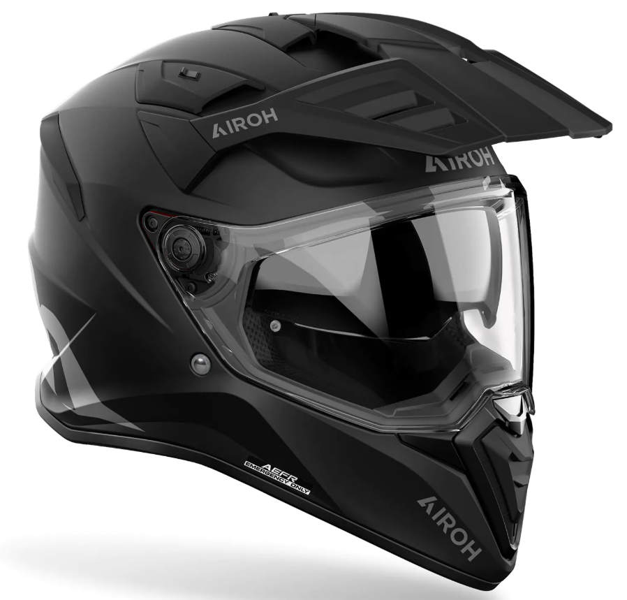 Каска AIROH BANDIT BLACK MATT — снимка 2