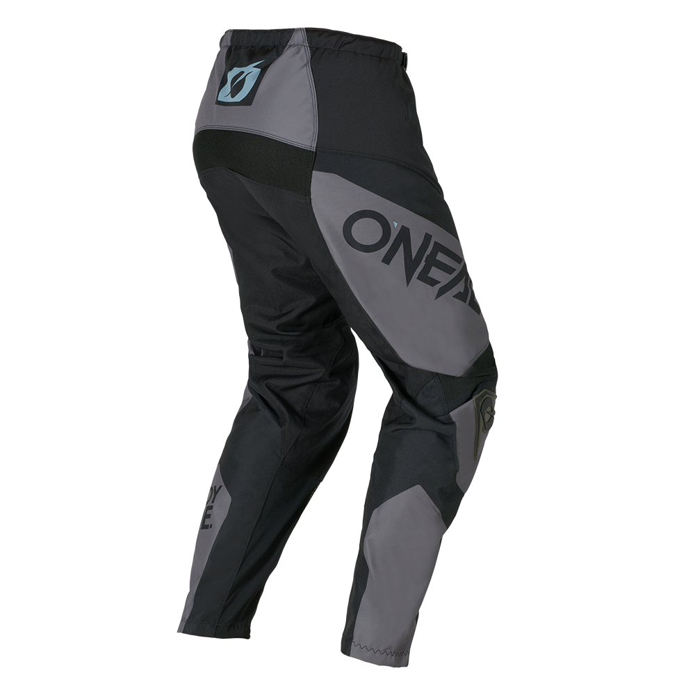 Мотокрос брич O'NEAL ELEMENT RACEWEAR BLACK/GRAY V.26 — снимка 2