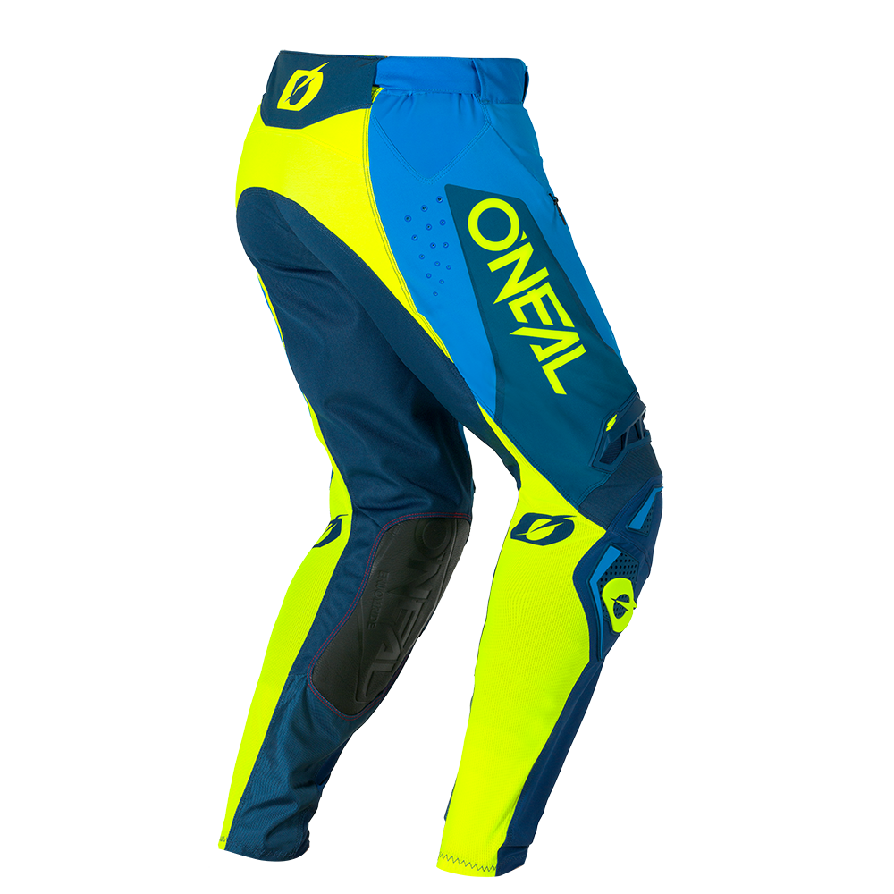 Мотокрос брич O'NEAL PRODIGY FIVE FIVE BLUE/NEON YELLOW V.26 — снимка 2