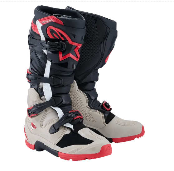 Мотокрос ботуши ALPINESTARS TECH 7 ENDURO BLACK/GRAY/RED