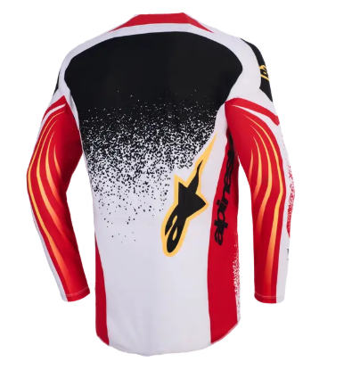 Мотокрос джърси Alpinestars TECHSTAR NOMUR GRAY/RED/BLACK — снимка 2