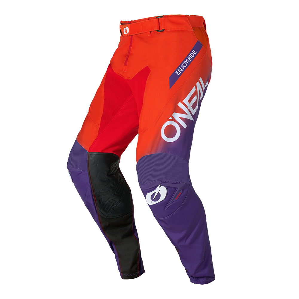 Мотокрос брич O'NEAL MAYHEM HEXX ORANGE/PURPLE V.26