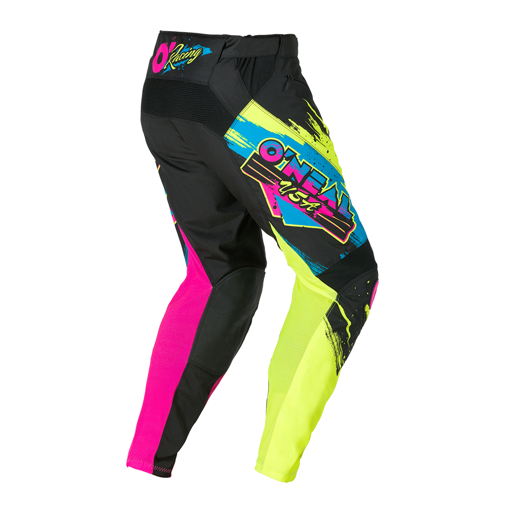 Мотокрос брич O'NEAL MAYHEM RESEDA BLACK/NEON YELLOW V.26 — снимка 2