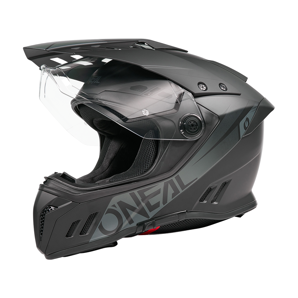 Ендуро каска O'NEAL SIERRA RS SOLID BLACK V.26 — снимка 3