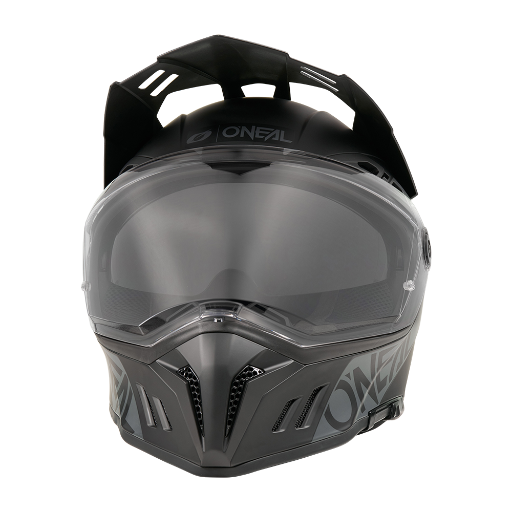 Ендуро каска O'NEAL SIERRA RS SOLID BLACK V.26 — снимка 5