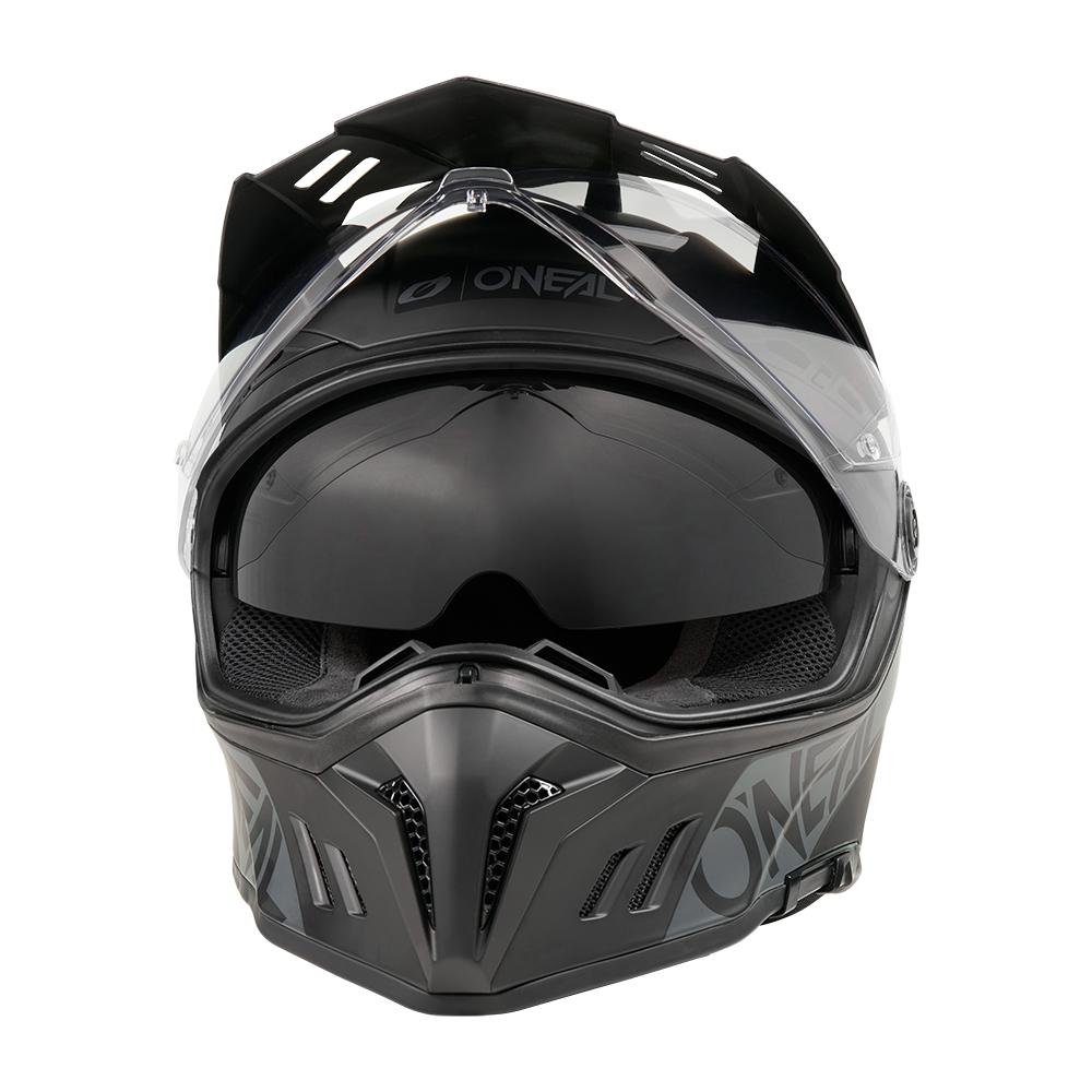 Ендуро каска O'NEAL SIERRA RS SOLID BLACK V.26 — снимка 6