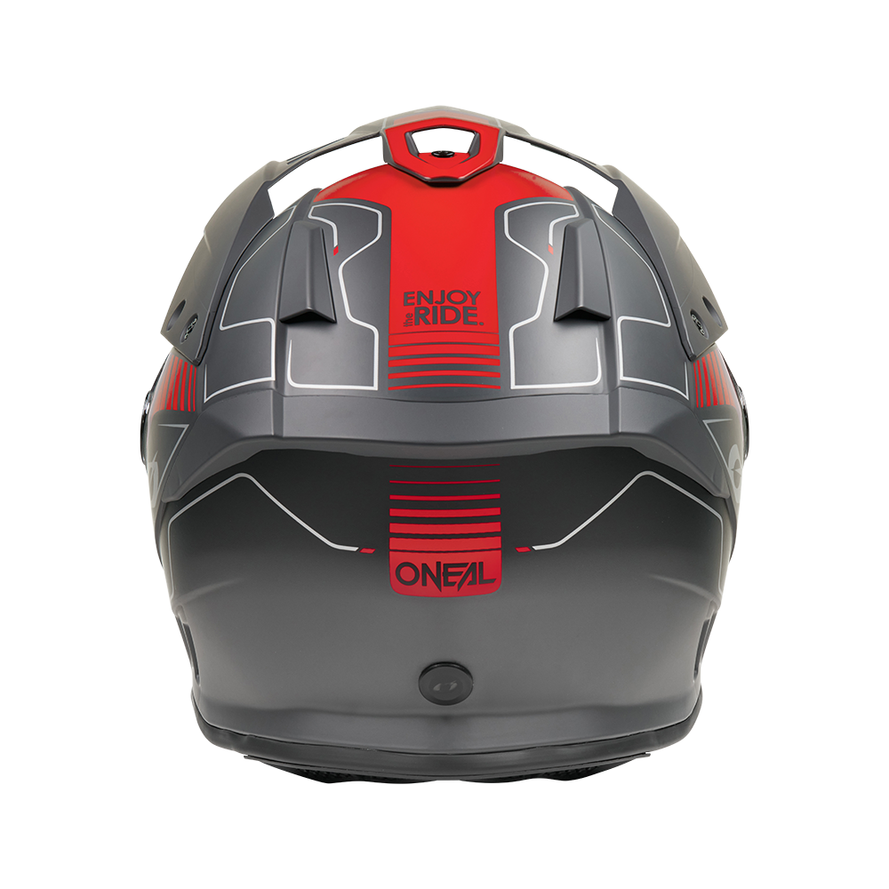 Ендуро каска O'NEAL SIERRA RS ECHO BLACK/RED V.26 — снимка 4