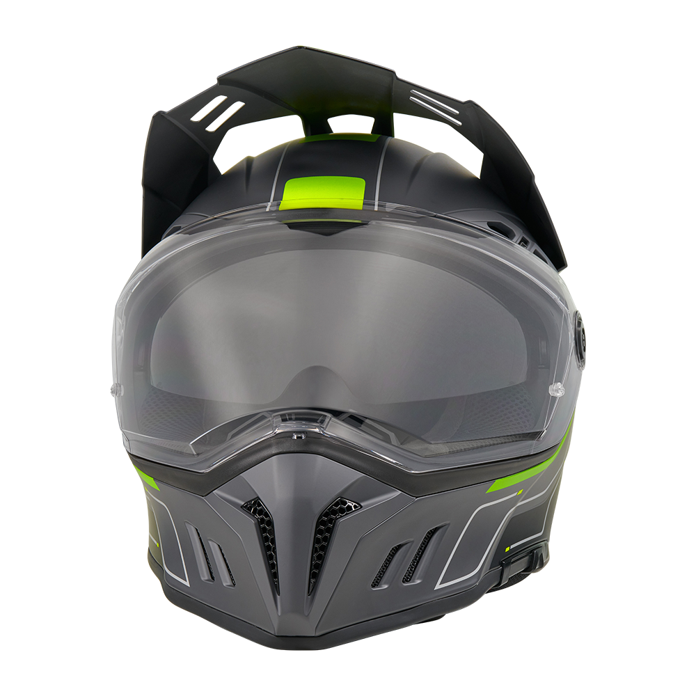 Ендуро каска O'NEAL SIERRA RS ECHO BLACK/NEON YELLOW V.26 — снимка 5