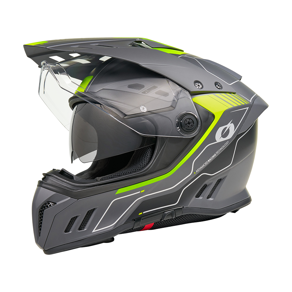 Ендуро каска O'NEAL SIERRA RS ECHO BLACK/NEON YELLOW V.26 — снимка 6
