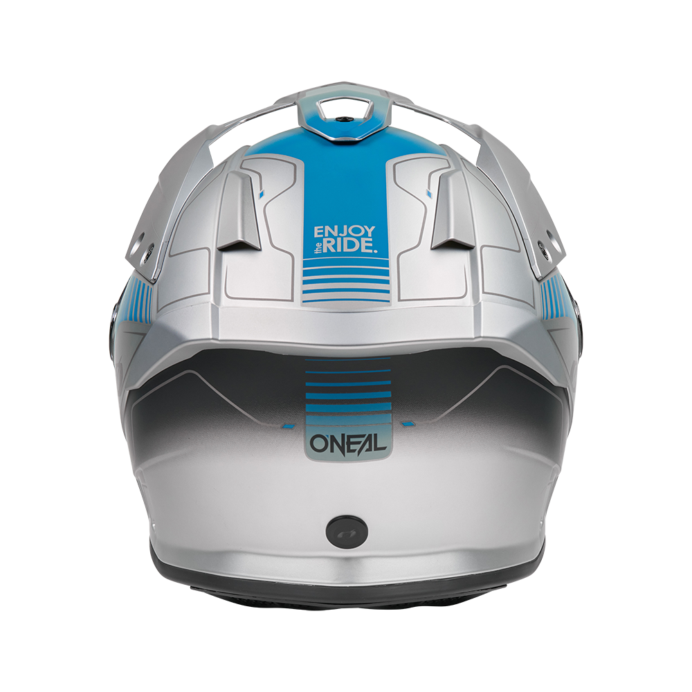 Ендуро каска O'NEAL SIERRA RS ECHO GRAY/BLUE V.26 — снимка 4