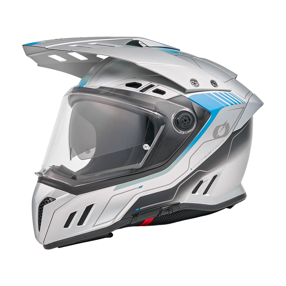 Ендуро каска O'NEAL SIERRA RS ECHO GRAY/BLUE V.26 1