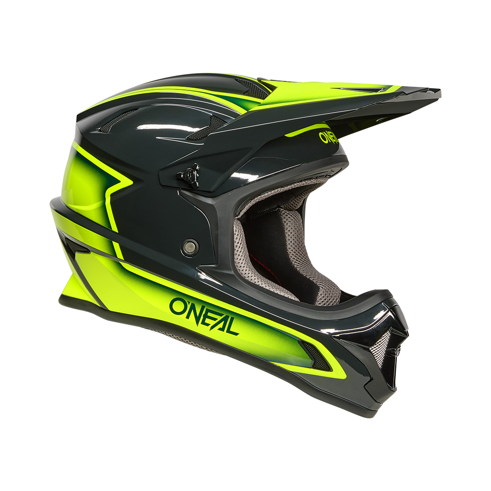 Вело каска O'NEAL SONUS SLICK GRAY/NEON YELLOW V.26 — снимка 3