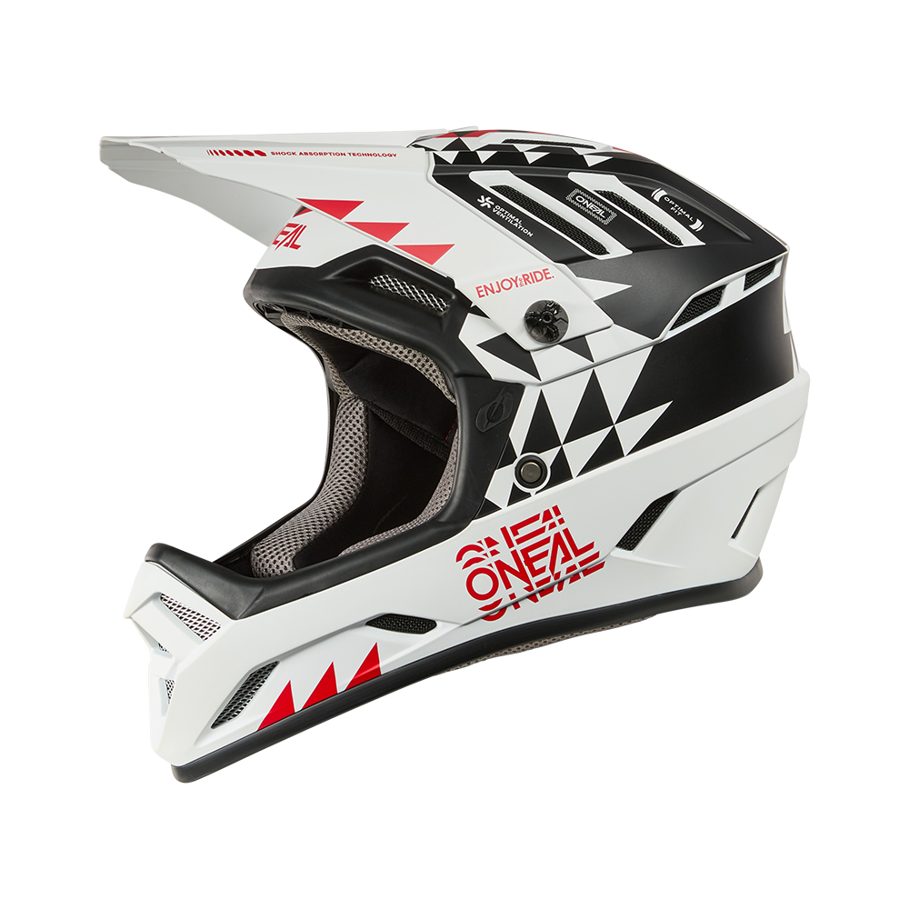 Вело каска O'NEAL BACKFLIP KNOX WHITE/BLACK V.26 — снимка 2