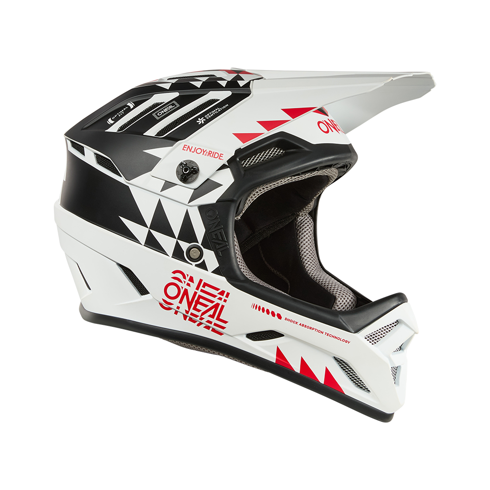 Вело каска O'NEAL BACKFLIP KNOX WHITE/BLACK V.26 — снимка 3