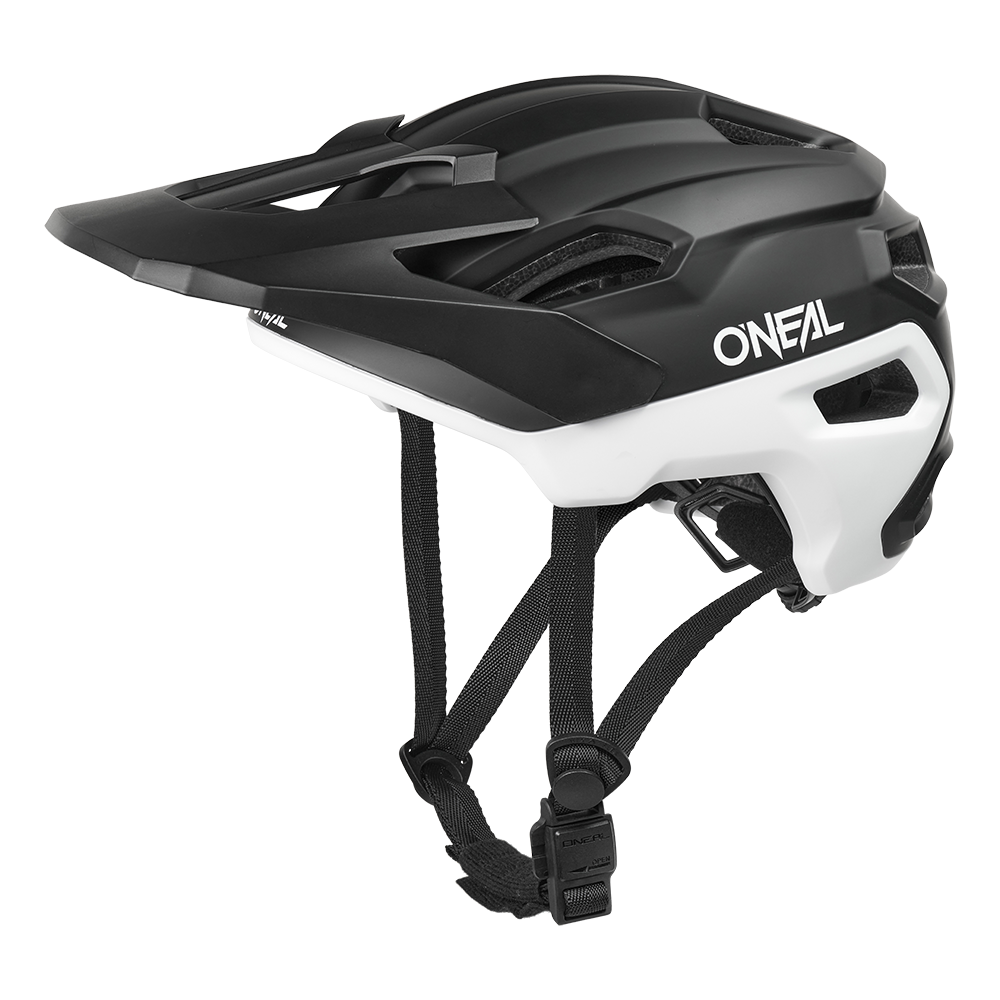 Вело каска O'NEAL TRAILFINDER EVO SOLID BLACK/WHITE — снимка 2