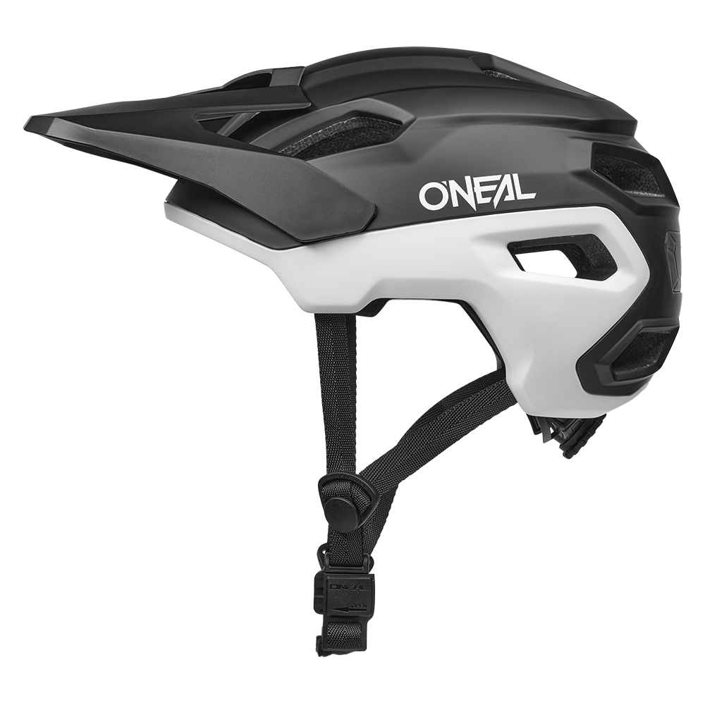 Вело каска O'NEAL TRAILFINDER EVO SOLID BLACK/WHITE — снимка 4