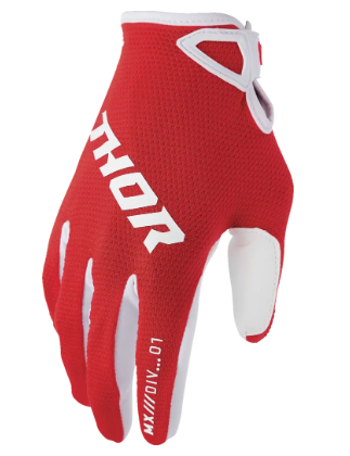 Mотокрос ръкавици THOR RIDEMODE STATIC RED