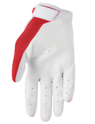 Mотокрос ръкавици THOR RIDEMODE STATIC RED — снимка 3