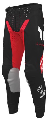 Мотокрос брич THOR LAUNCHMODE FUTURA BLACK/RED — снимка 2