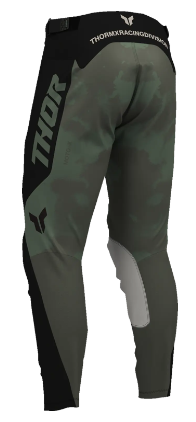 Мотокрос брич THOR LAUNCHMODE BLEACH BLACK/CAMO — снимка 4