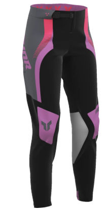 Дамски мотокрос брич THOR PORTMODE VELOCITY BLK/ORCH