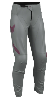 Дамски мотокрос брич THOR RIDEMODE MENACE PURPLE/GREY