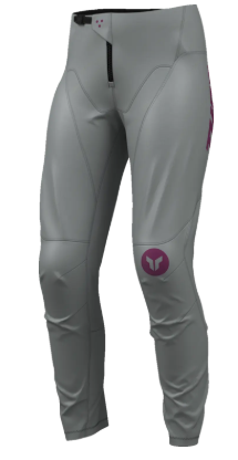 Дамски мотокрос брич THOR RIDEMODE MENACE PURPLE/GREY — снимка 3