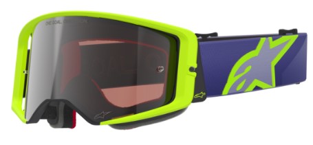 Мотокрос очила ALPINESTARS SUPERTECH CORP PURPLE/YL MIRROR-SIL — снимка 4