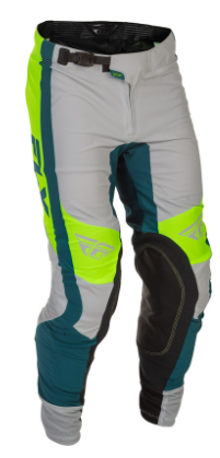 Мотокрос брич FLY RACING - Grey/Lime/Teal