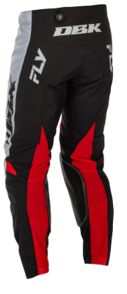 Мотокрос брич FLY RACING Kinetic DBK - Grey/Black/Red — снимка 4