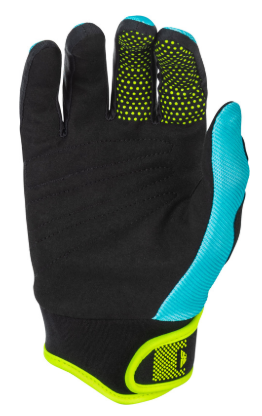 Мотокрос ръкавици FLY RACING F-16 - Aqua/Black/White — снимка 2