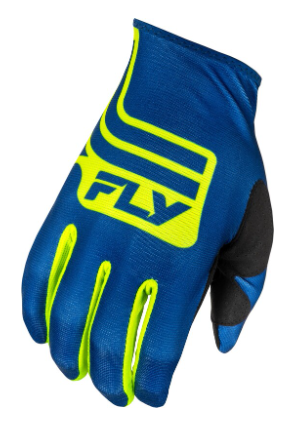 Мотокрос ръкавици FLY RACING Lite L.E. Lancer - Navy/Hi-Vis