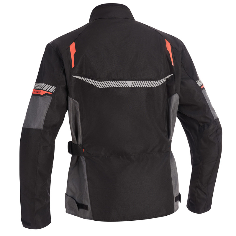 Текстилно мото яке Lindstrands Backafall Black/grey — снимка 2