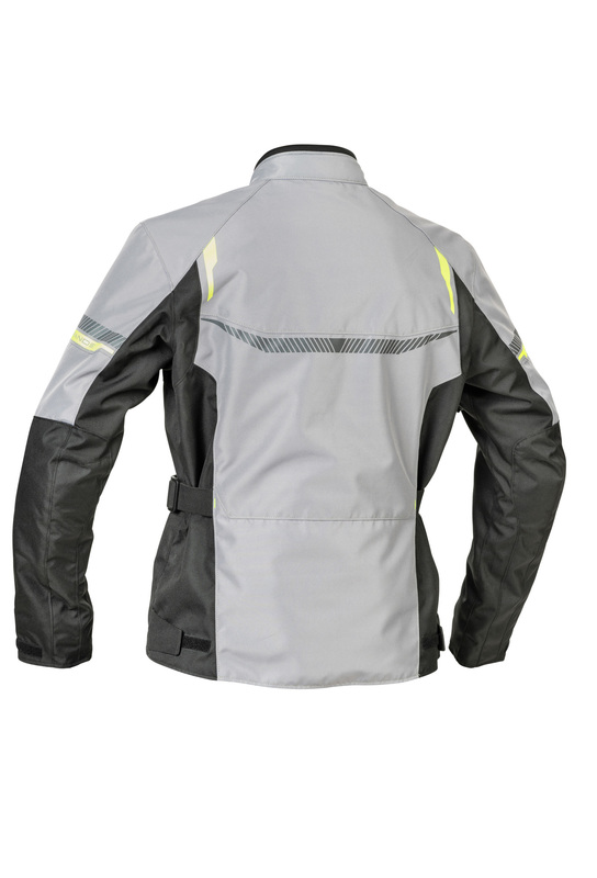Текстилно мото яке Lindstrands Backafall Grey/black — снимка 2