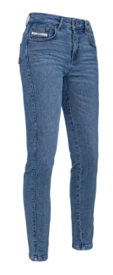 Дамски мото дънки JOHN DOE RUBY LIGHT BLUE — снимка 6