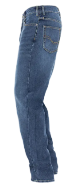 Мото дънки JOHN DOE CHESTER LOOSE INDIGO BLUE LONG — снимка 4