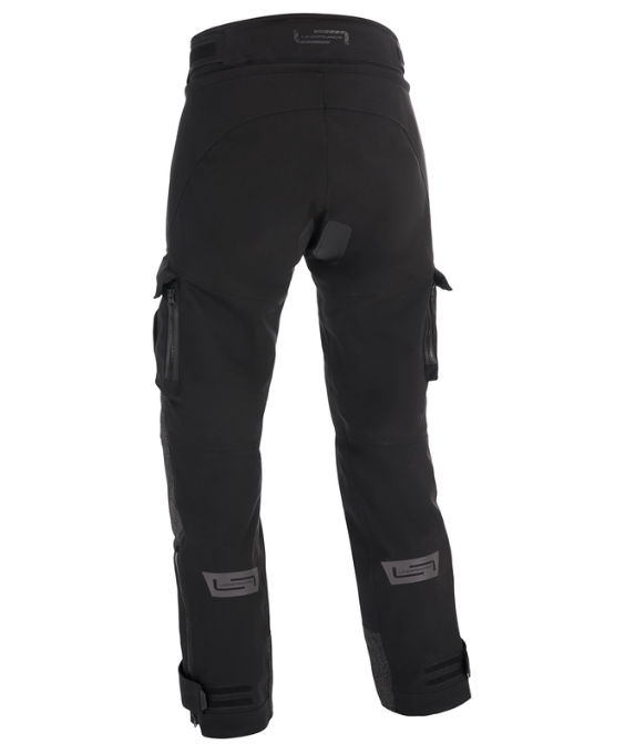 Дамски текстилен панталон Lindstrands Storbo Black — снимка 2