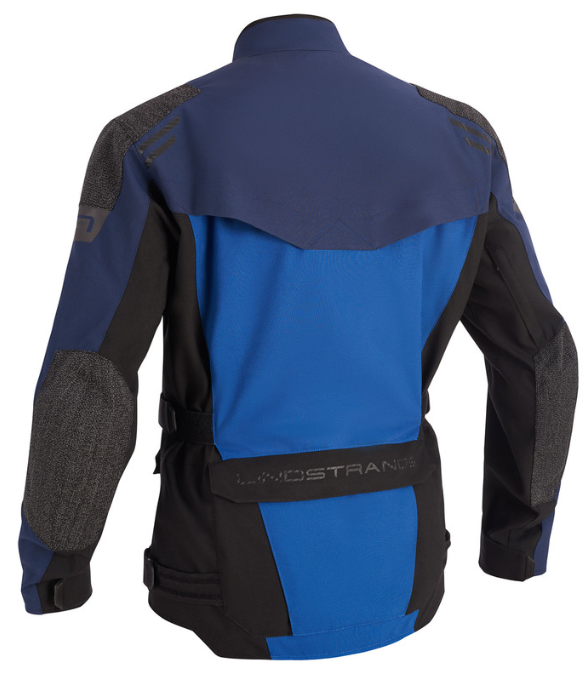 Текстилно мото яке Lindstrands Storbo Blue Black — снимка 2