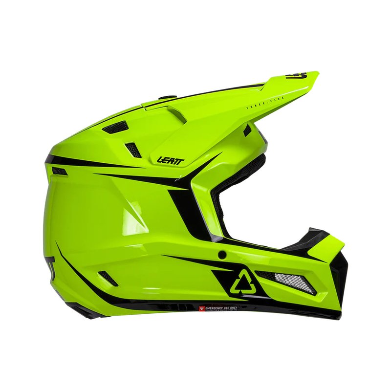 Детска мотокрос каска LEATT Kit Moto 3.5 Jr Neon Yellow V26 — снимка 2