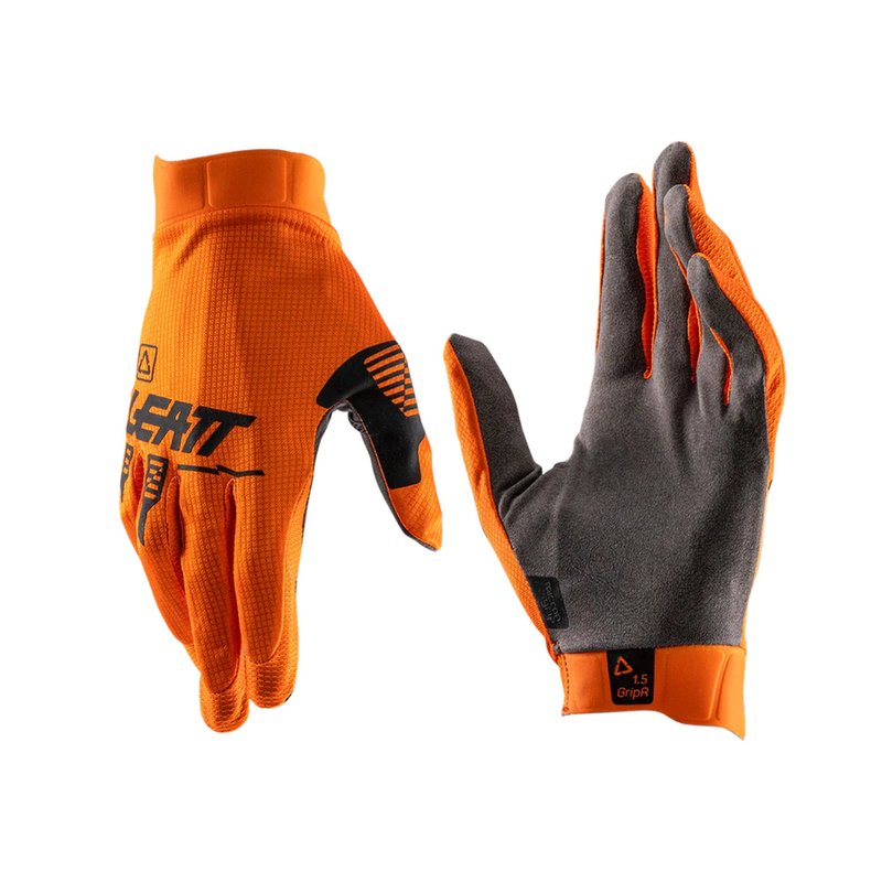 Мотокрос ръкавици LEATT 1.5 GripR Orange V26 — снимка 2