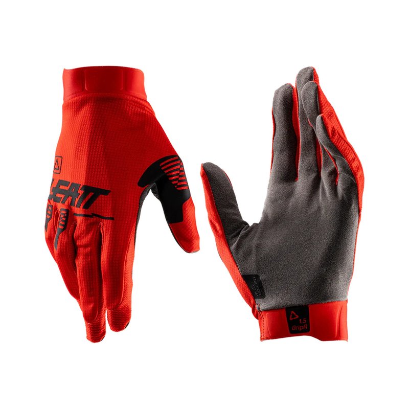 Мотокрос ръкавици LEATT 1.5 GripR Red V26 — снимка 2
