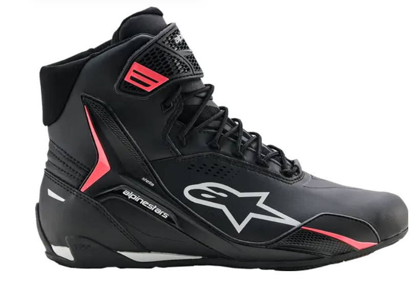 Дамски мото боти ALPINESTARS STELLA FASTER-4 DS BLACK/GRAY/CORAL — снимка 6