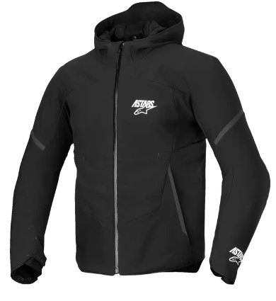 Мото суитшърт ALPINESTARS Aeroshell WP BLACK