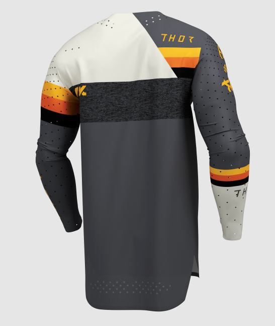 Мотокрос джърси THOR SPORTMODE LEAGUE CHAR/WHT — снимка 4