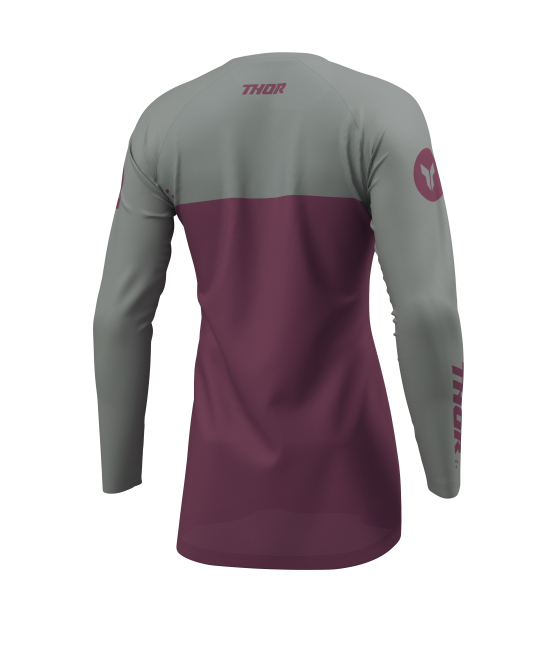 Дамско мотокрос джърси THOR RIDEMODE MENACE PURPLE/GRAY — снимка 4