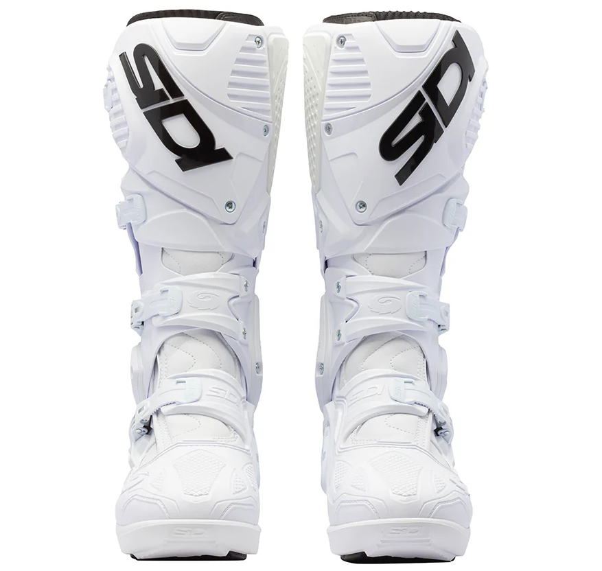 Мотокрос ботуши SIDI CROSSFIRE 3 SRS WHITE/BLACK — снимка 3