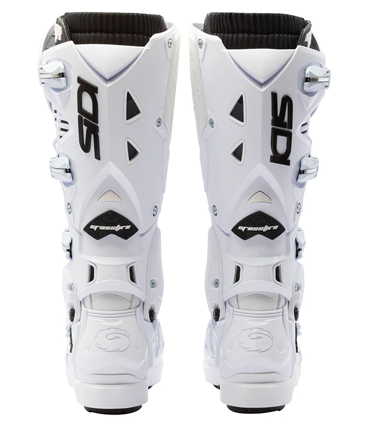 Мотокрос ботуши SIDI CROSSFIRE 3 SRS WHITE/BLACK — снимка 4