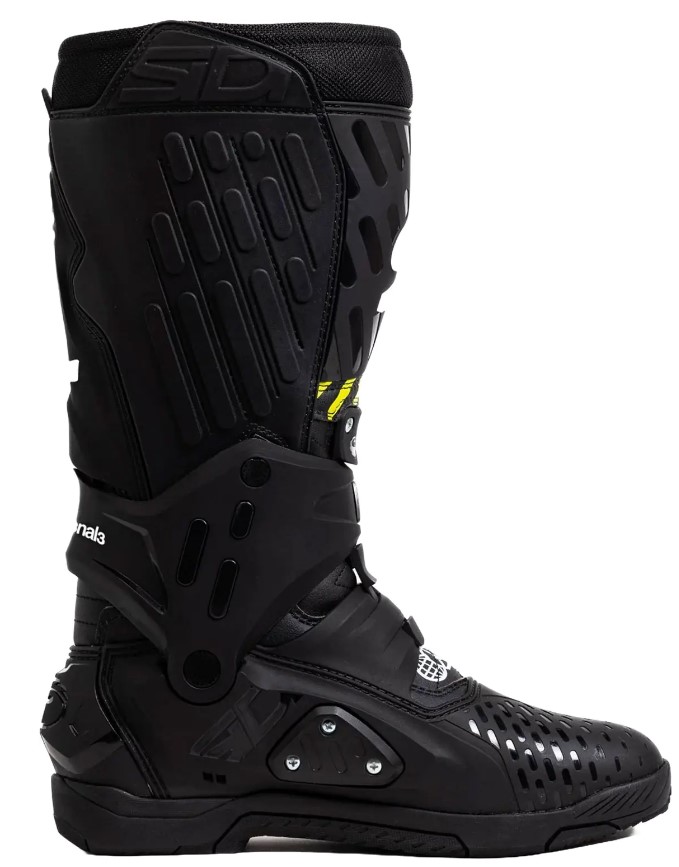 Мотокрос/ендуро ботуши SIDI CROSSAIR The Arsenale Black Neon — снимка 5